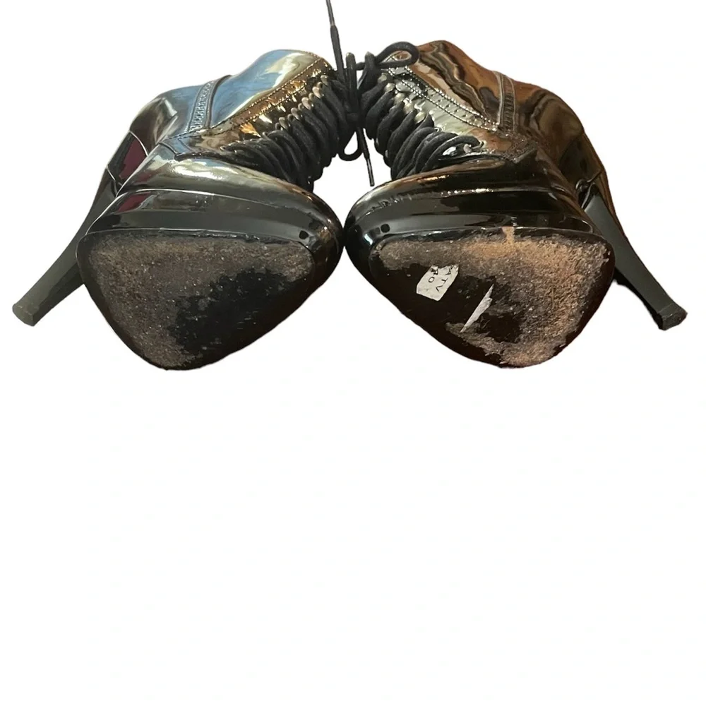 Burberry Patent Leather Booties - Picture 4 of 11